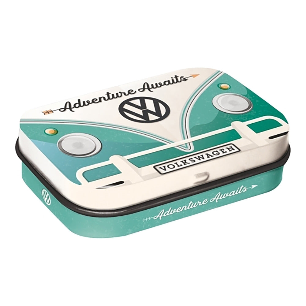 5181393-nostalgic-art-6cm-mint-tin-box-vw-bulli-adventure-awaits-fresh-breath-candy