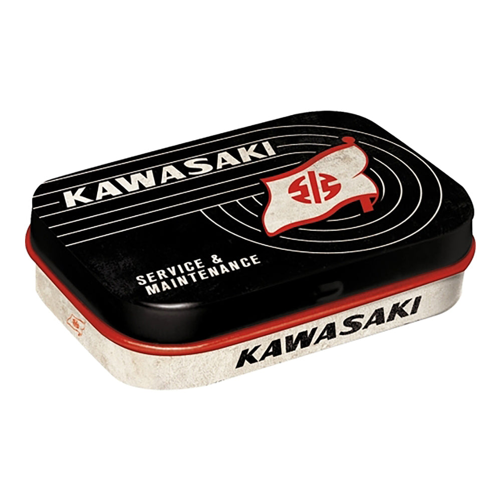 5181401-nostalgic-art-4x6cm-mint-box-kawasaki-service-maintenance-tank-logo