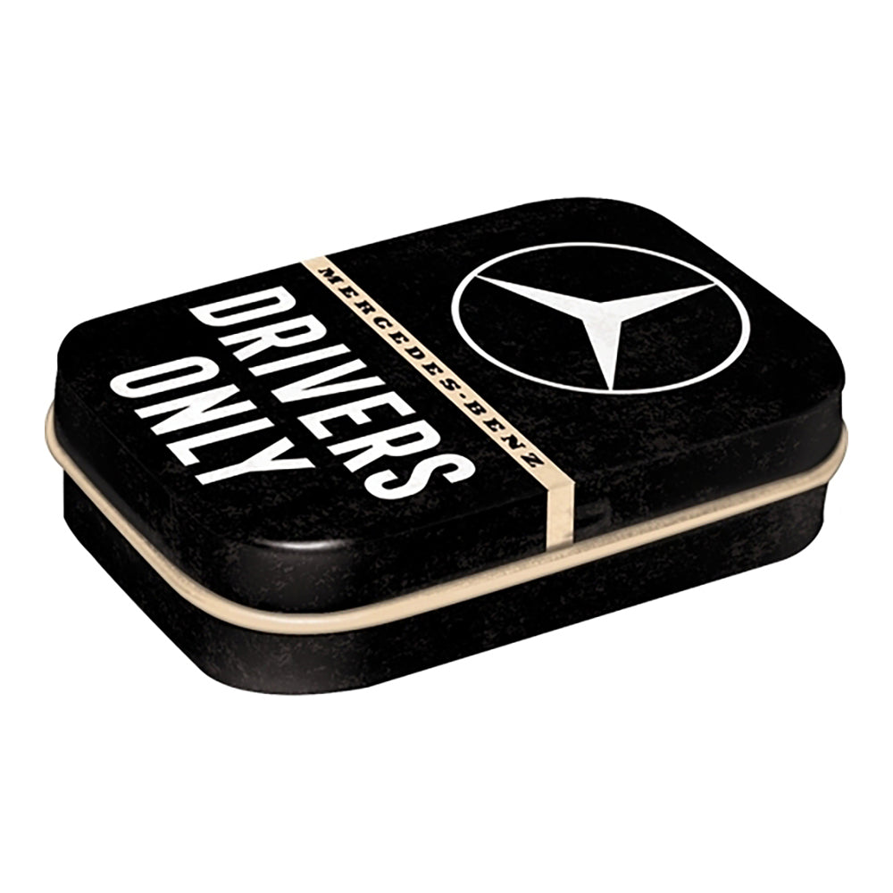 5181402-nostalgic-art-6cm-mint-tin-box-mercedes-benz-drivers-only-hard-candy-mints