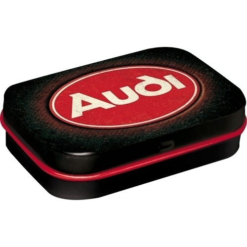 5181419-nostalgic-art-6cm-mint-tin-box-audi-red-shine-fresh-breath-hard-candy
