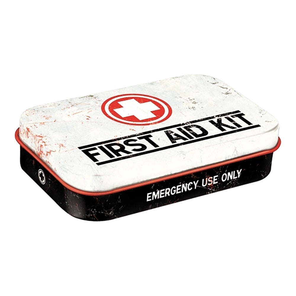 5182103-nostalgic-art-10cm-mint-tin-box-xl-first-aid-kit-hard-candy-white