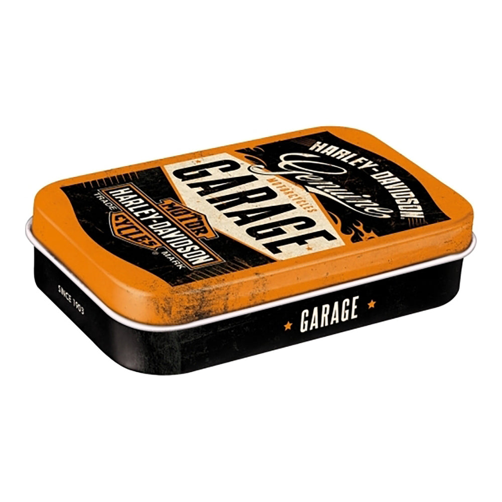 5182105-nostalgic-art-10cm-mint-tin-box-xl-harley-davidson-garage-hard-candy