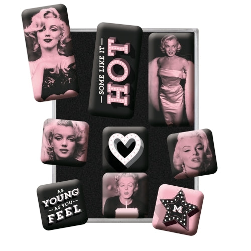 5183104-9pc-nostalgic-art-marilyn-some-like-it-hot-2-2cm-4-5cm-magnet-set