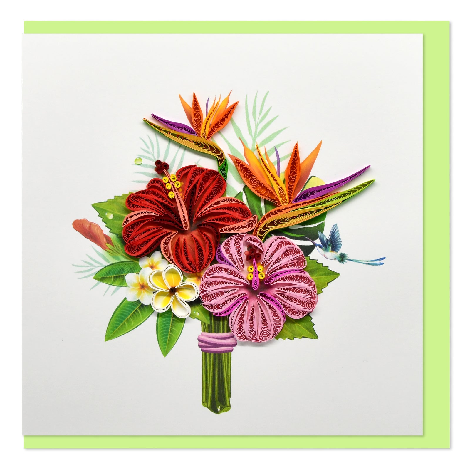 52l005-boyle-handmade-paper-15x15cm-quilled-greeting-card-tropical-flower-bunch