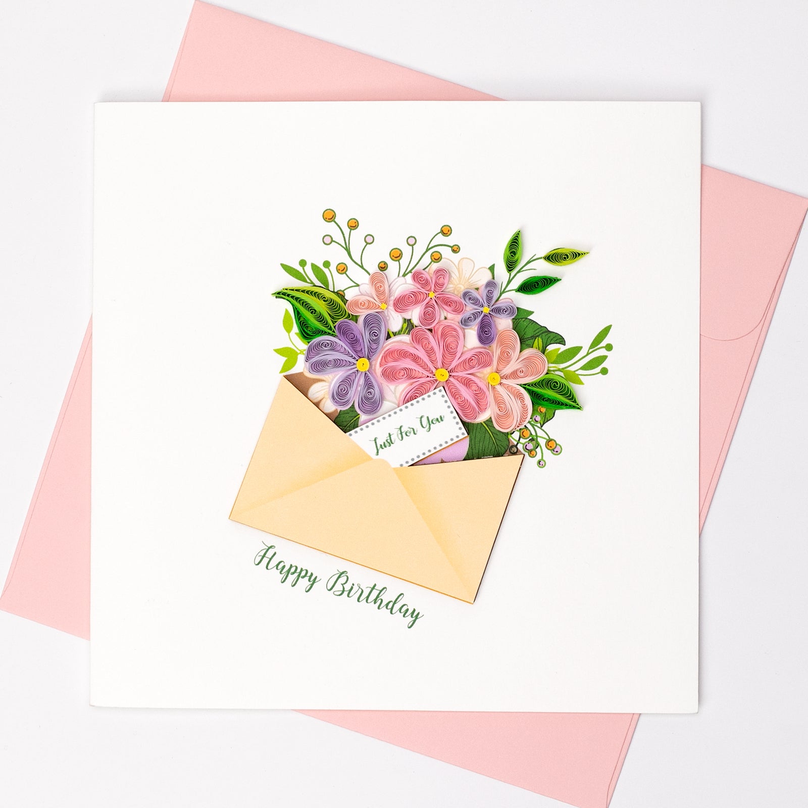 52l008-boyle-handmade-paper-15cm-greeting-card-happy-birthday-envelope-flowers