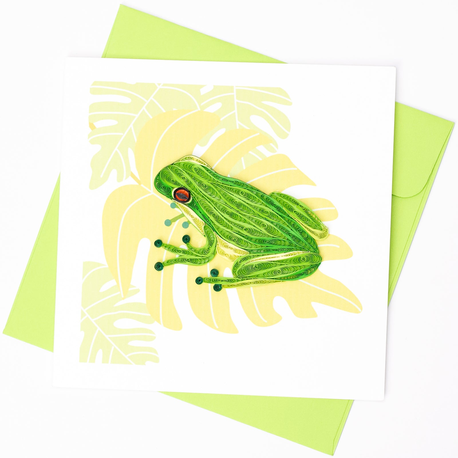 52l010-boyle-handmade-paper-15x15cm-quilled-greeting-card-green-tree-frog