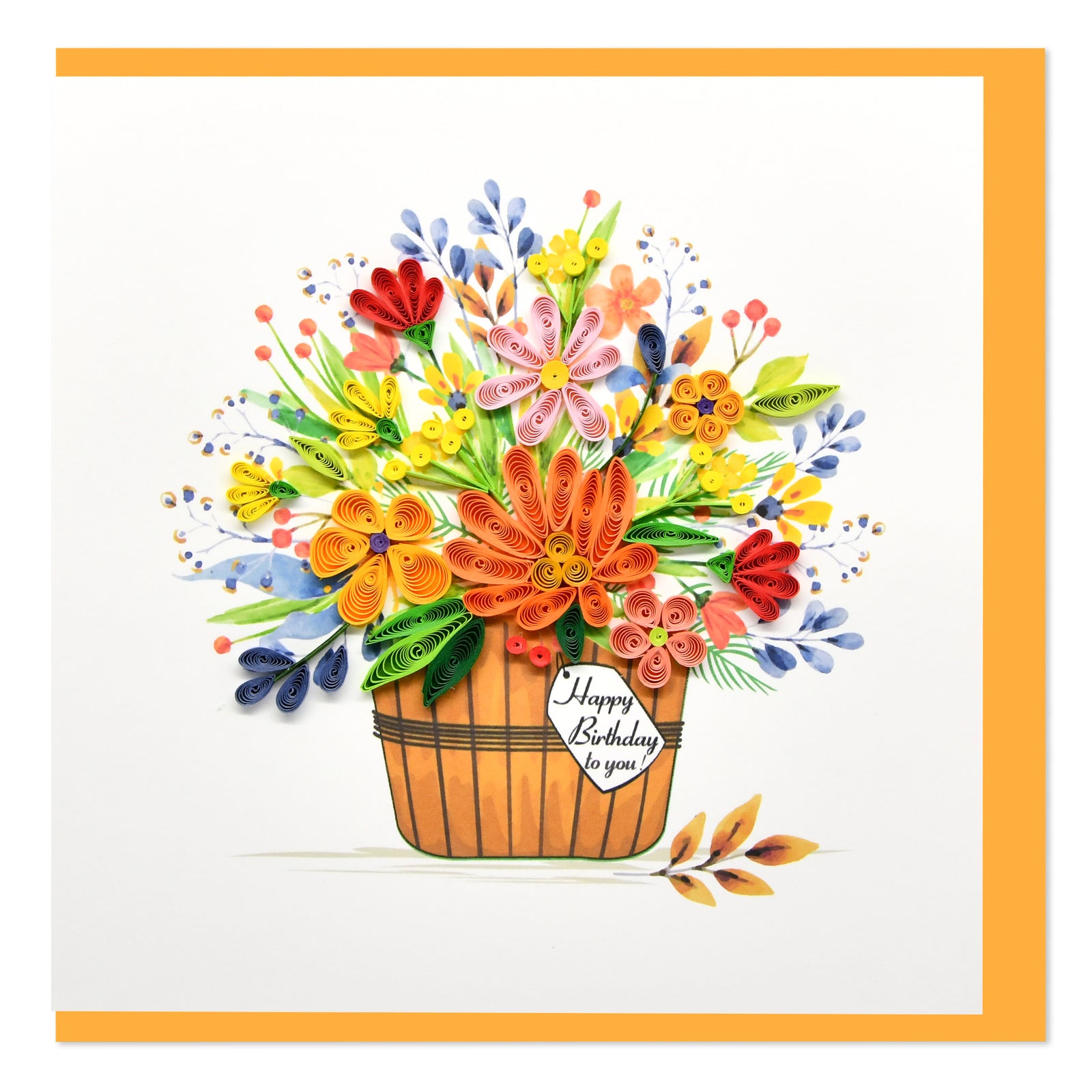 52l011-boyle-handmade-paper-15cm-greeting-card-happy-birthday-to-you-flower-basket