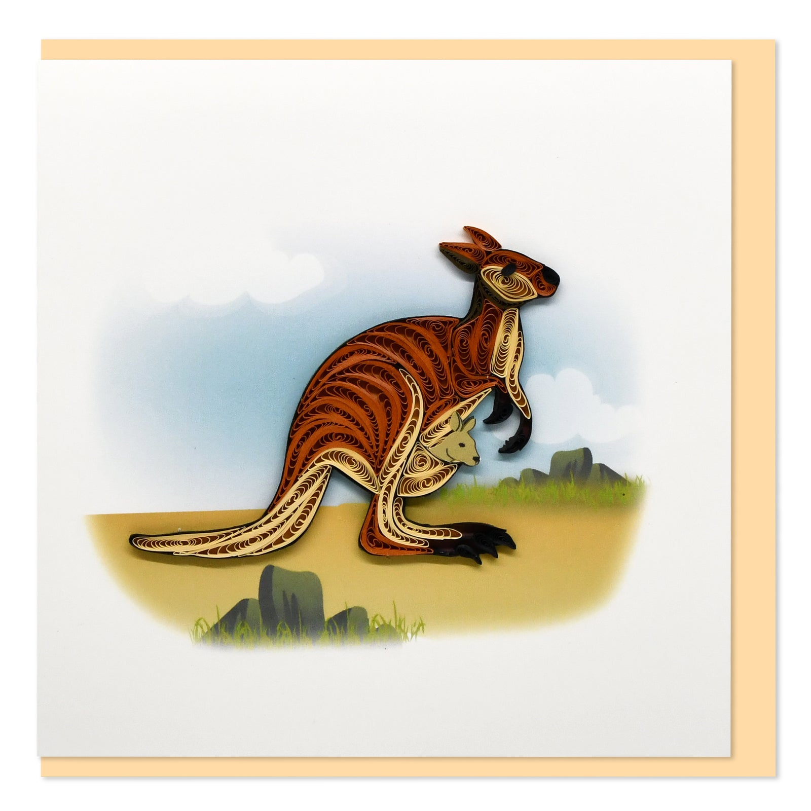 52l064-boyle-handmade-paper-15x15cm-quilled-greeting-card-kangaroo