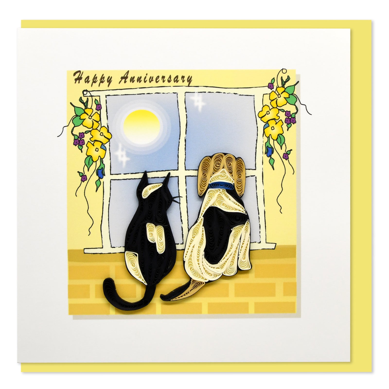 52l103-boyle-handmade-paper-15x15cm-greeting-card-happy-anniversary-cat-dog