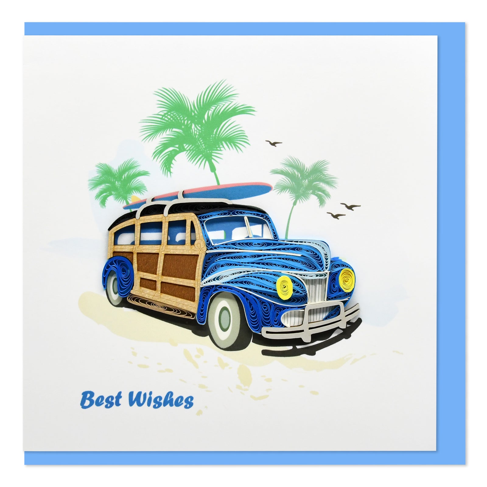 52l154-boyle-handmade-paper-15x15cm-quilled-greeting-card-best-wishes-woody-surf-wagon