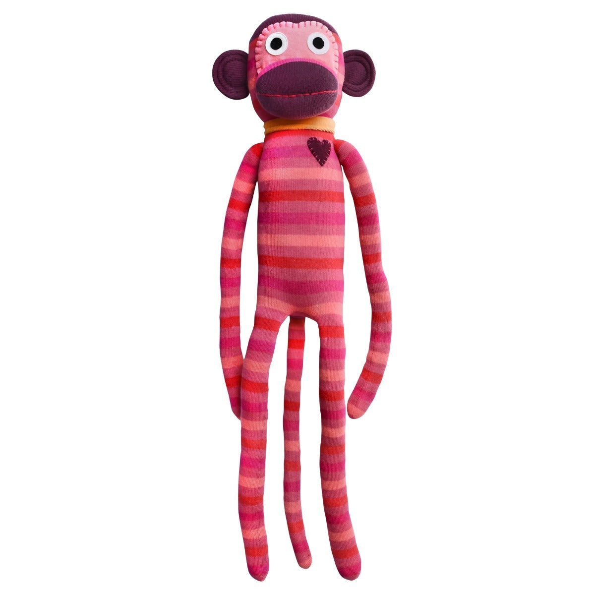 540167-billie-red-and-pink-striped-monkey-70cm-stuffed-animal-soft-plush-toy