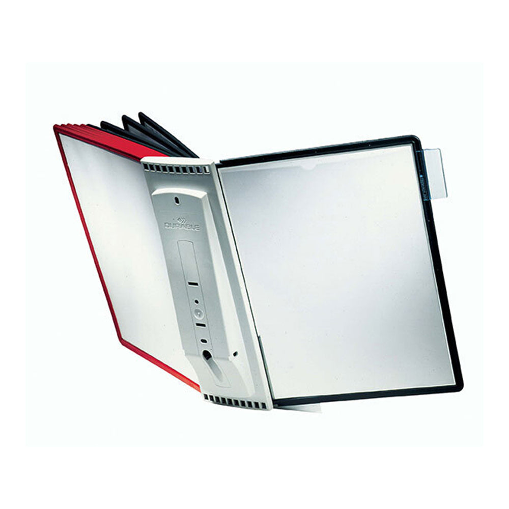 563100-durable-a4-sherpa-wall-w-10-display-panel-black-red