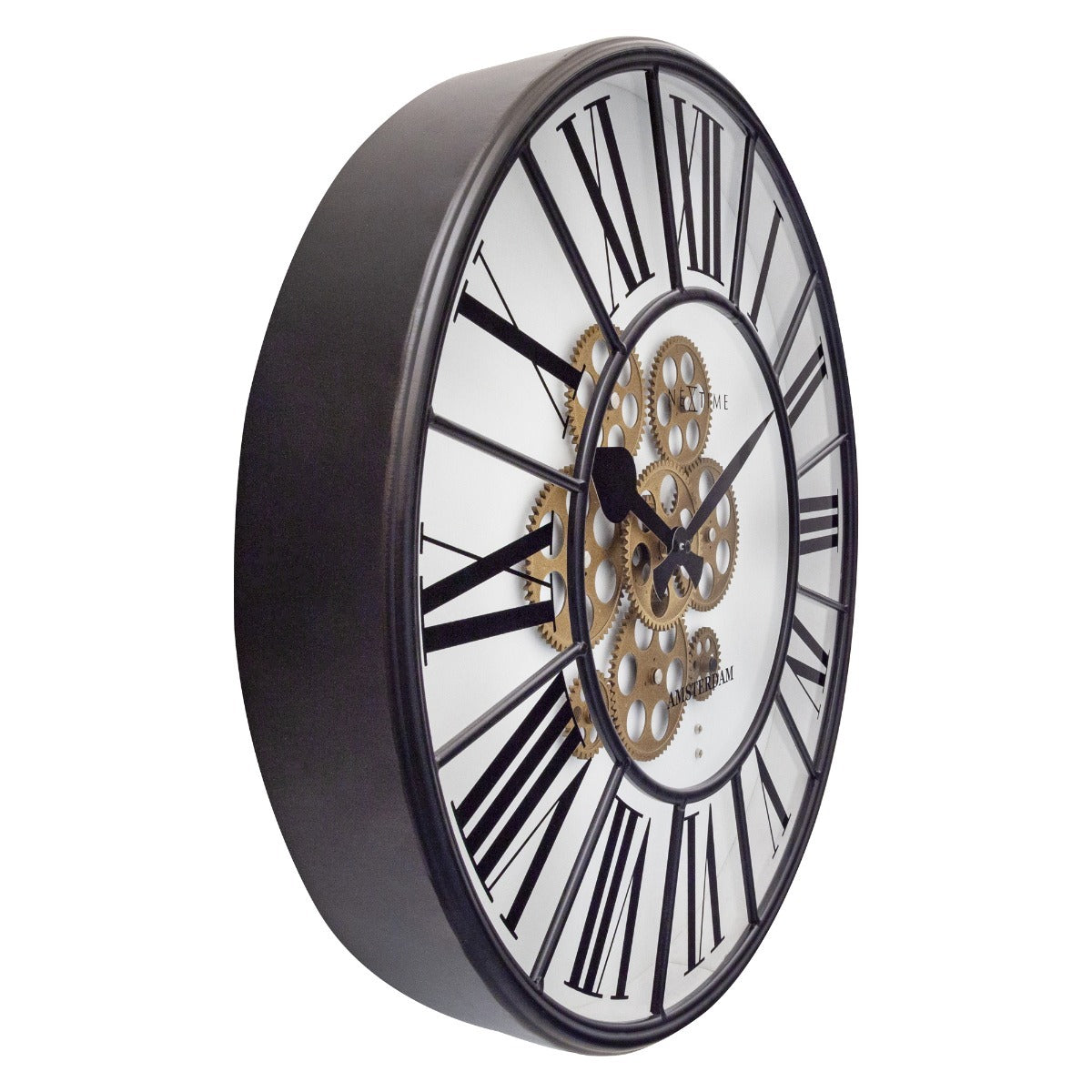 573283wi-nextime-william-50cm-round-analogue-wall-clock-white