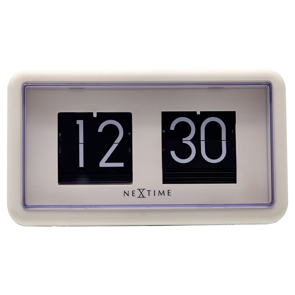 575228wi-nextime-small-18cm-flip-clock-desk-wall-rectangle-white-black