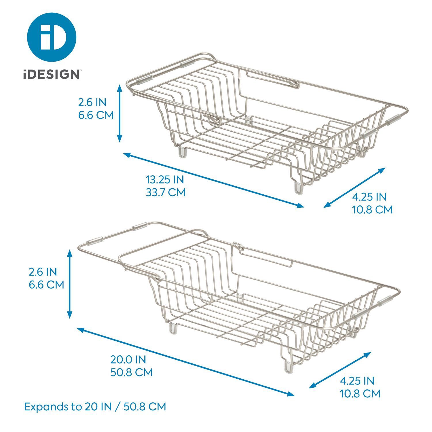 60105-idesign-classico-41x22cm-over-sink-dish-drainer-rack