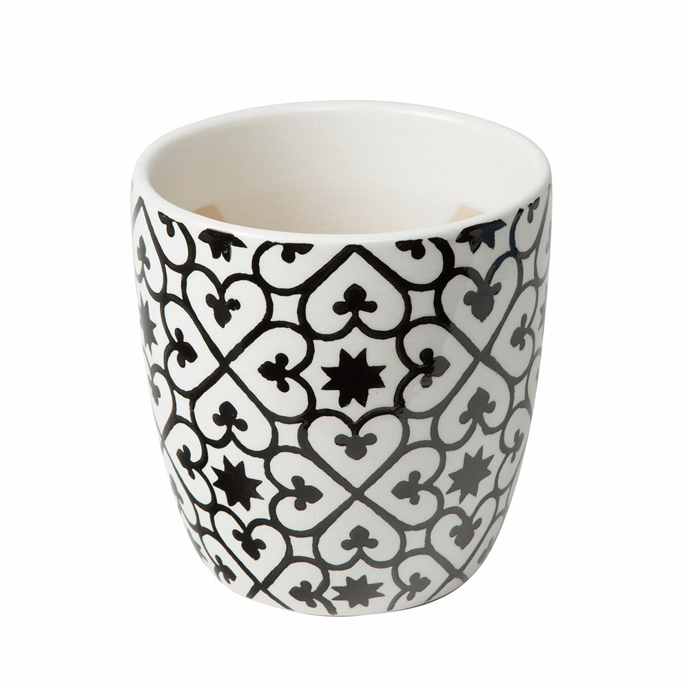 60106101-algarve-16cm-ceramic-indoor-plant-flower-pot-black