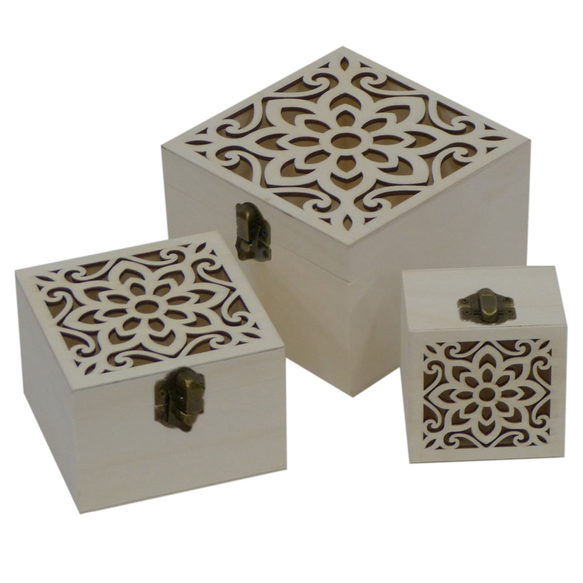 617013-3pc-boyle-craft-square-storage-box-laser-cut-flower-w-catch-set