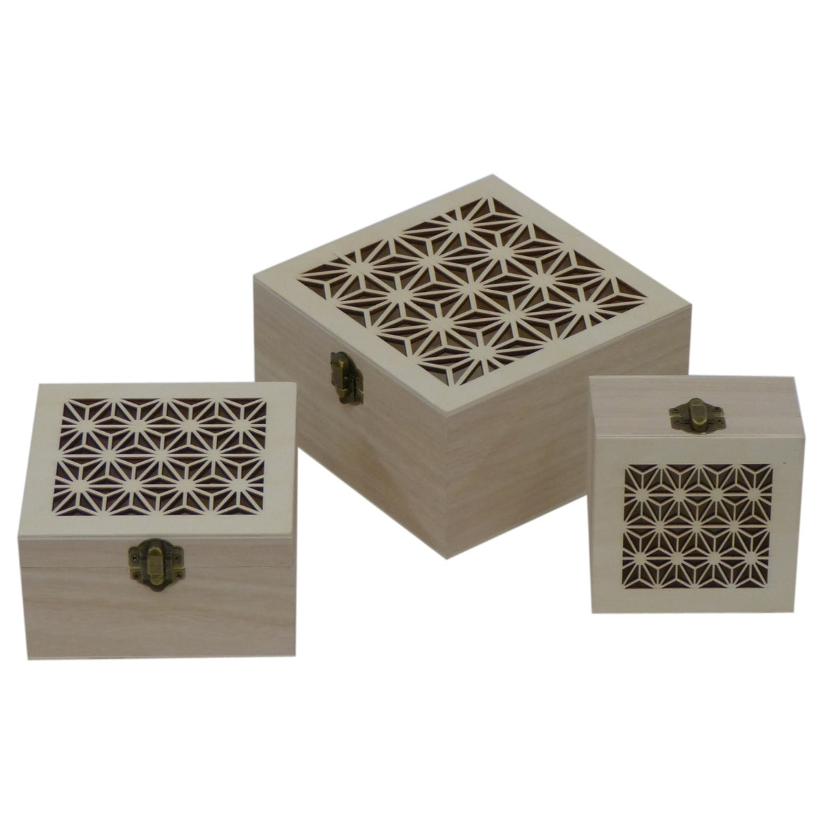 617014-3pc-boyle-craft-square-storage-box-laser-cut-geometric-w-catch-set