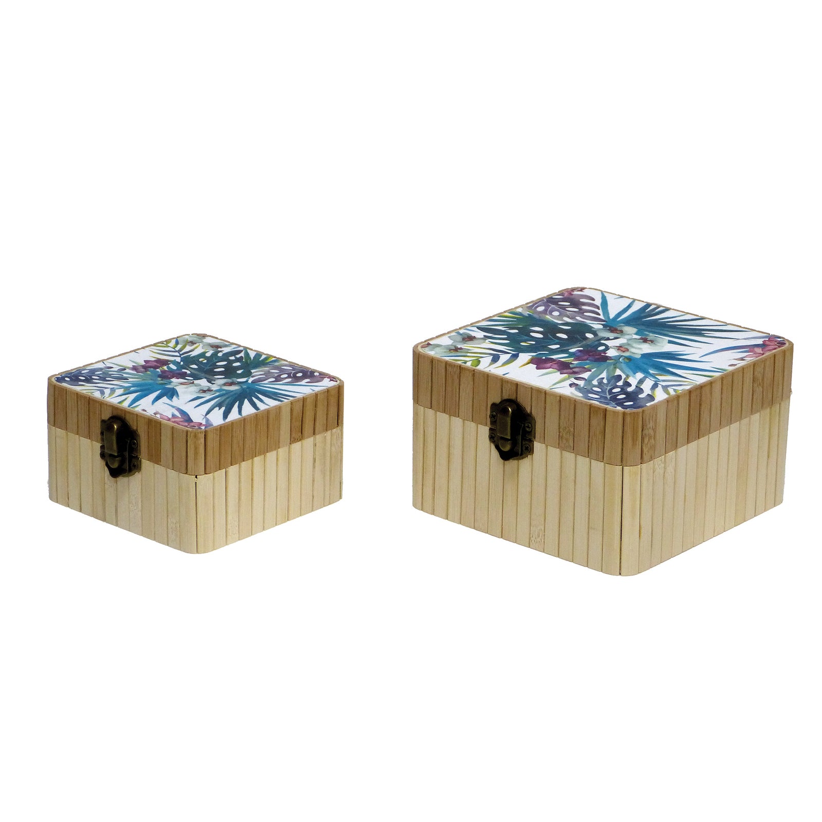 617033-2pc-boyle-craft-bamboo-square-storage-boxes-w-catch-set