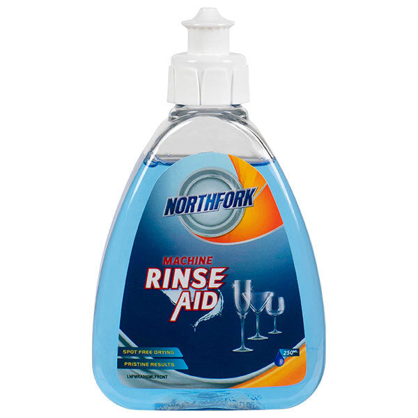 631063800-6pk-northfork-250ml-liquid-machine-rinse-aid-dishwashing-soap