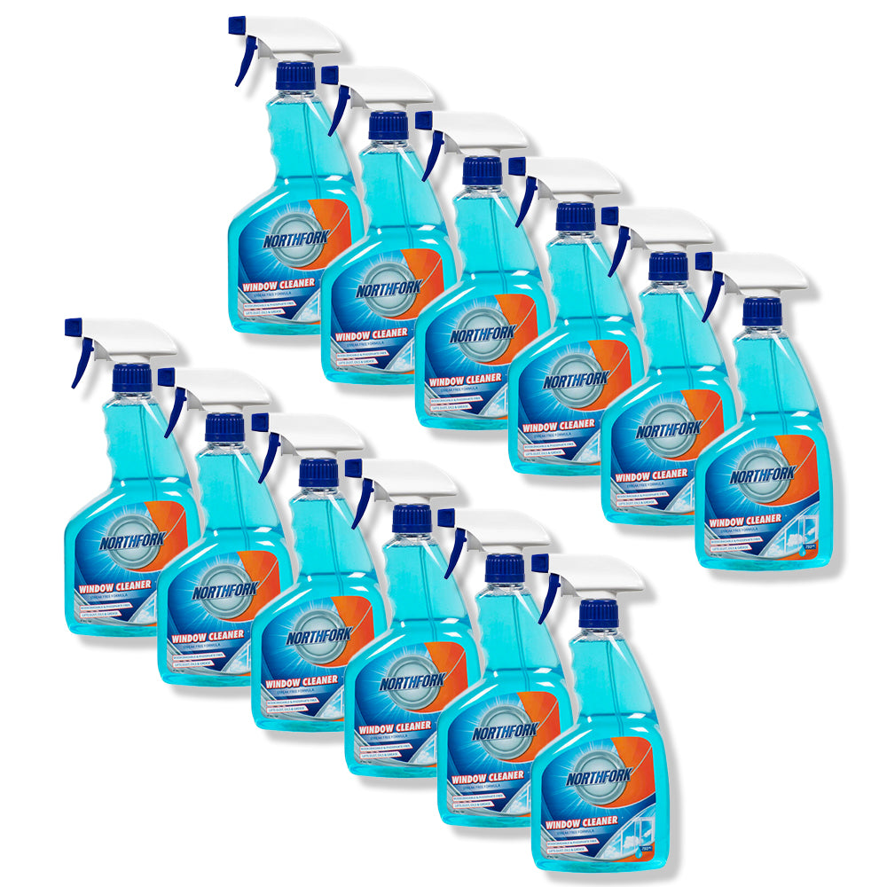 634010400-12pk-northfork-750ml-liquid-window-glass-cleaner-spray
