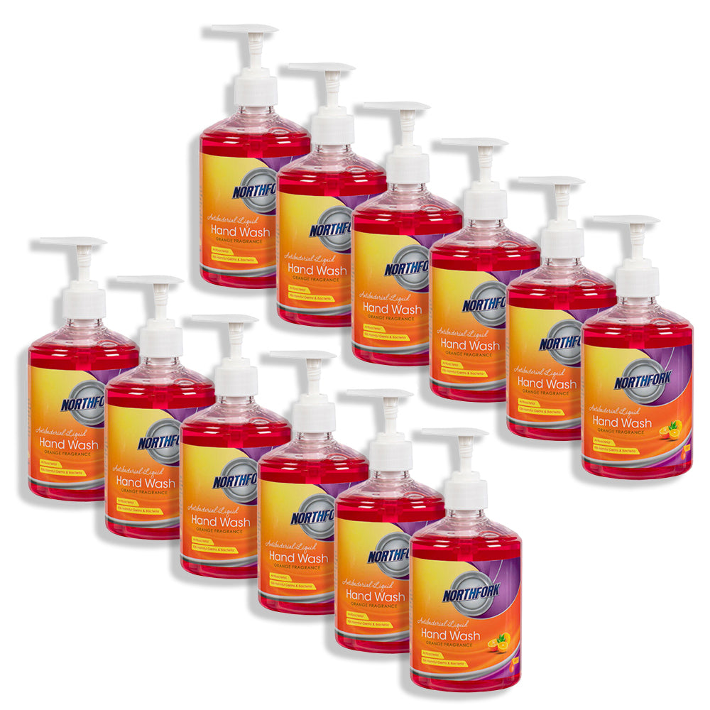 635070313-12pk-northfork-500ml-liquid-hand-wash-antibacterial-orange-fragrance