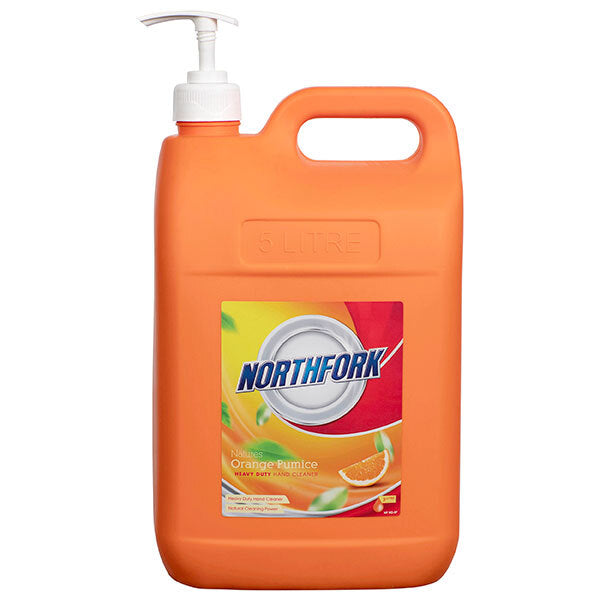 637130700-northfork-natures-5l-liquid-orange-pumice-hand-cleaner-soap