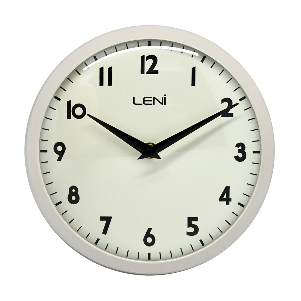 65101givo-leni-metal-analogue-school-hanging-wall-clock-gloss-ivory-23cm