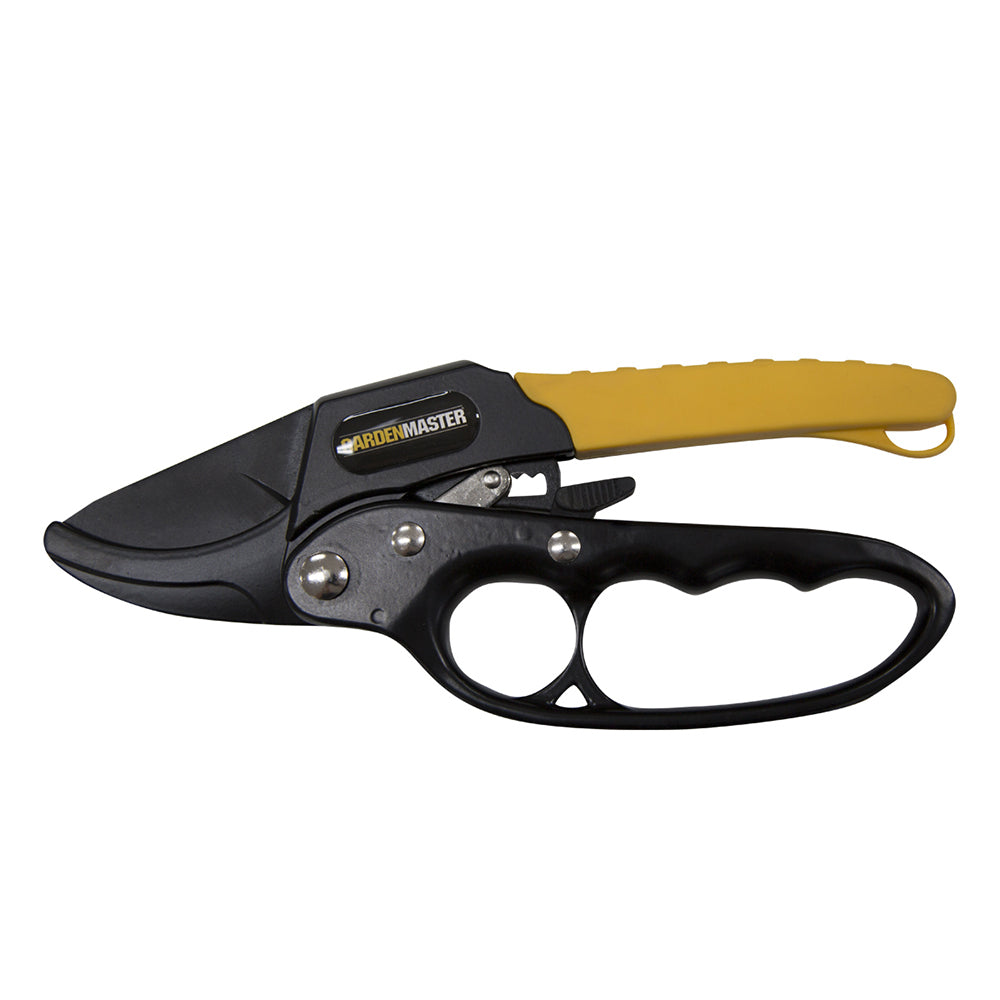 660368-gardenmaster-anvil-ratchet-dry-wood-pruner-with-finger-guard