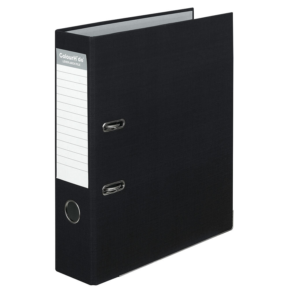 6802002j-colour-hide-a4-75mm-lever-arch-file-black