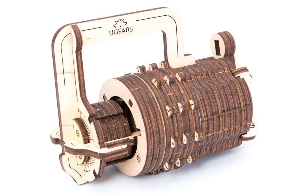 70020-ugears-combination-lock-mechanical-wooden-3d-puzzle-34pc