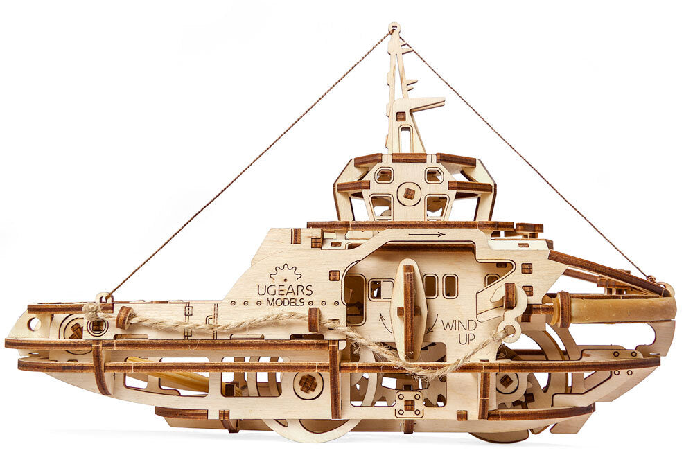 70078-ugears-tugboat-mechanical-diy-wooden-3d-puzzle-169pc