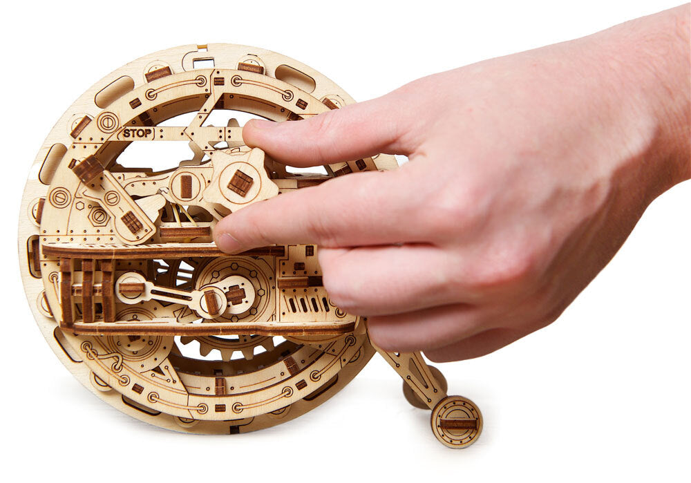 70080-ugears-monowheel-mechanical-diy-wooden-3d-puzzle-300pc