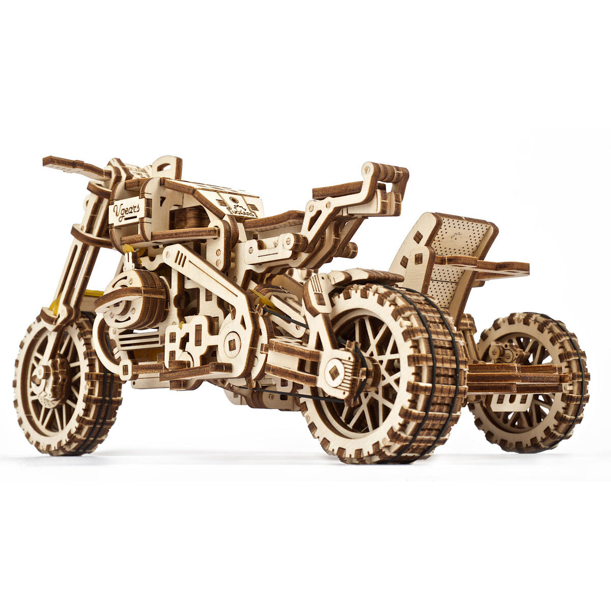 70137-ugears-scrambler-ugr-10-with-sidecar-wooden-3d-puzzle-380pc