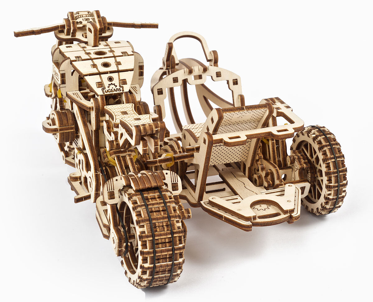 70137-ugears-scrambler-ugr-10-with-sidecar-wooden-3d-puzzle-380pc