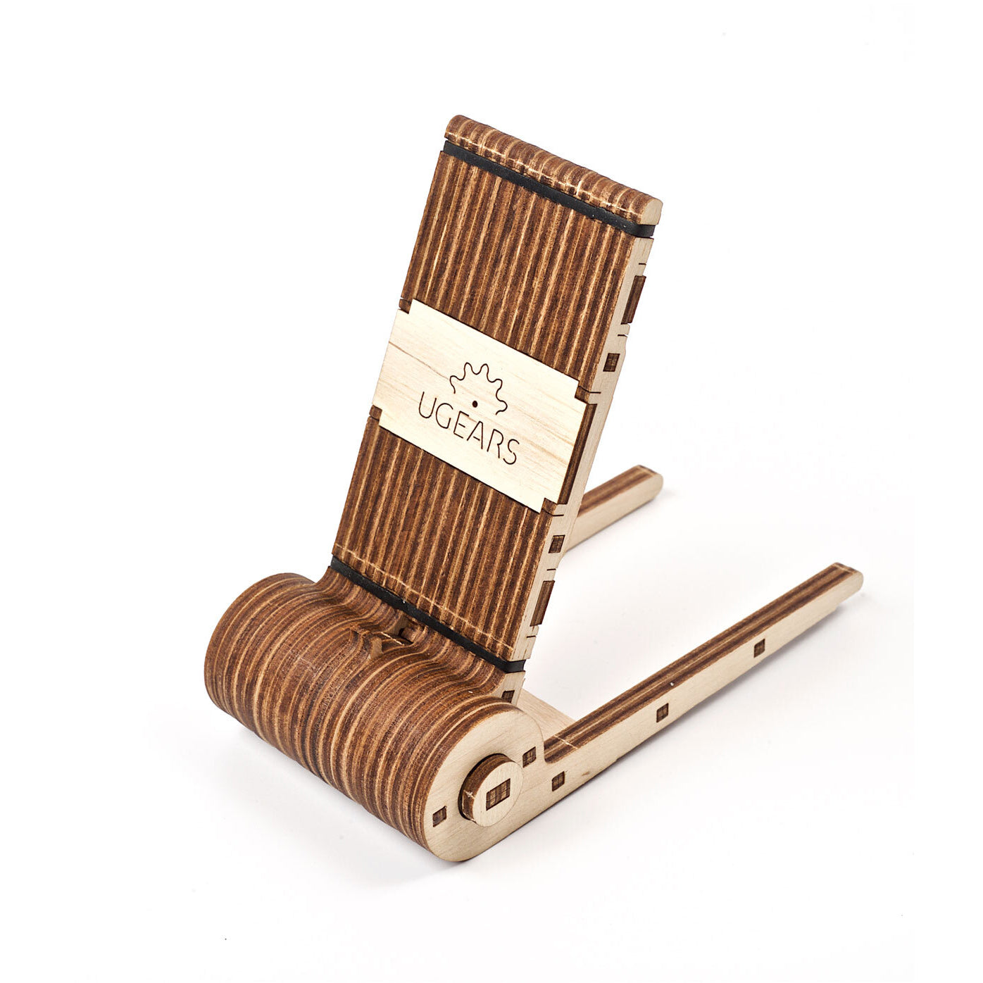 70145-ugears-foldable-phone-holder-diy-wooden-3d-puzzle-73pc