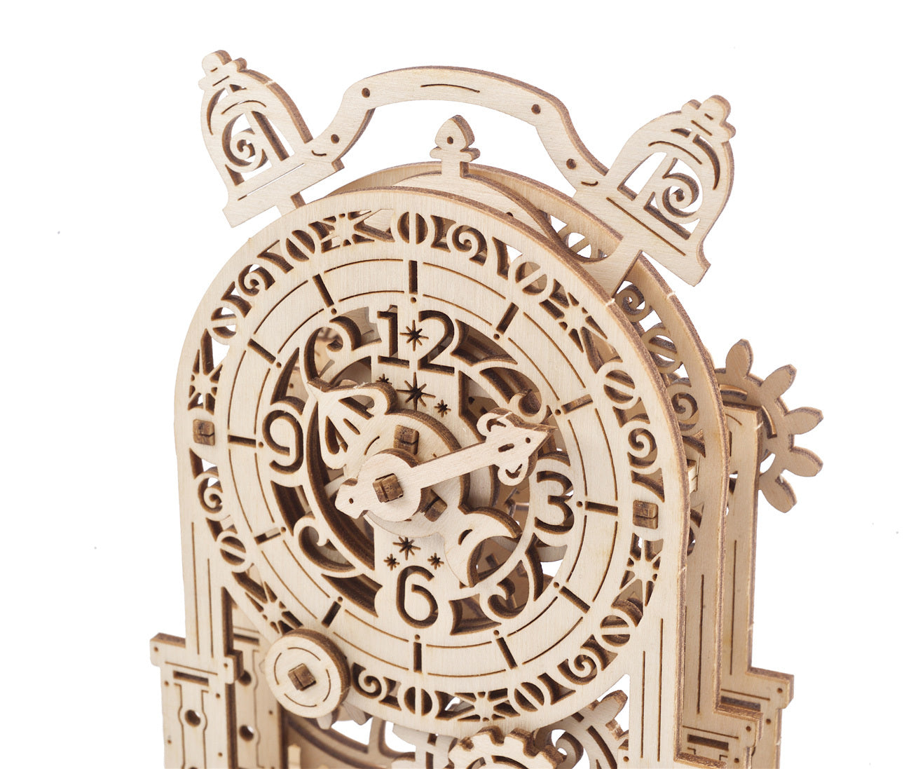 70163-ugears-vintage-alarm-clock-mechanical-wooden-3d-puzzle-43pc
