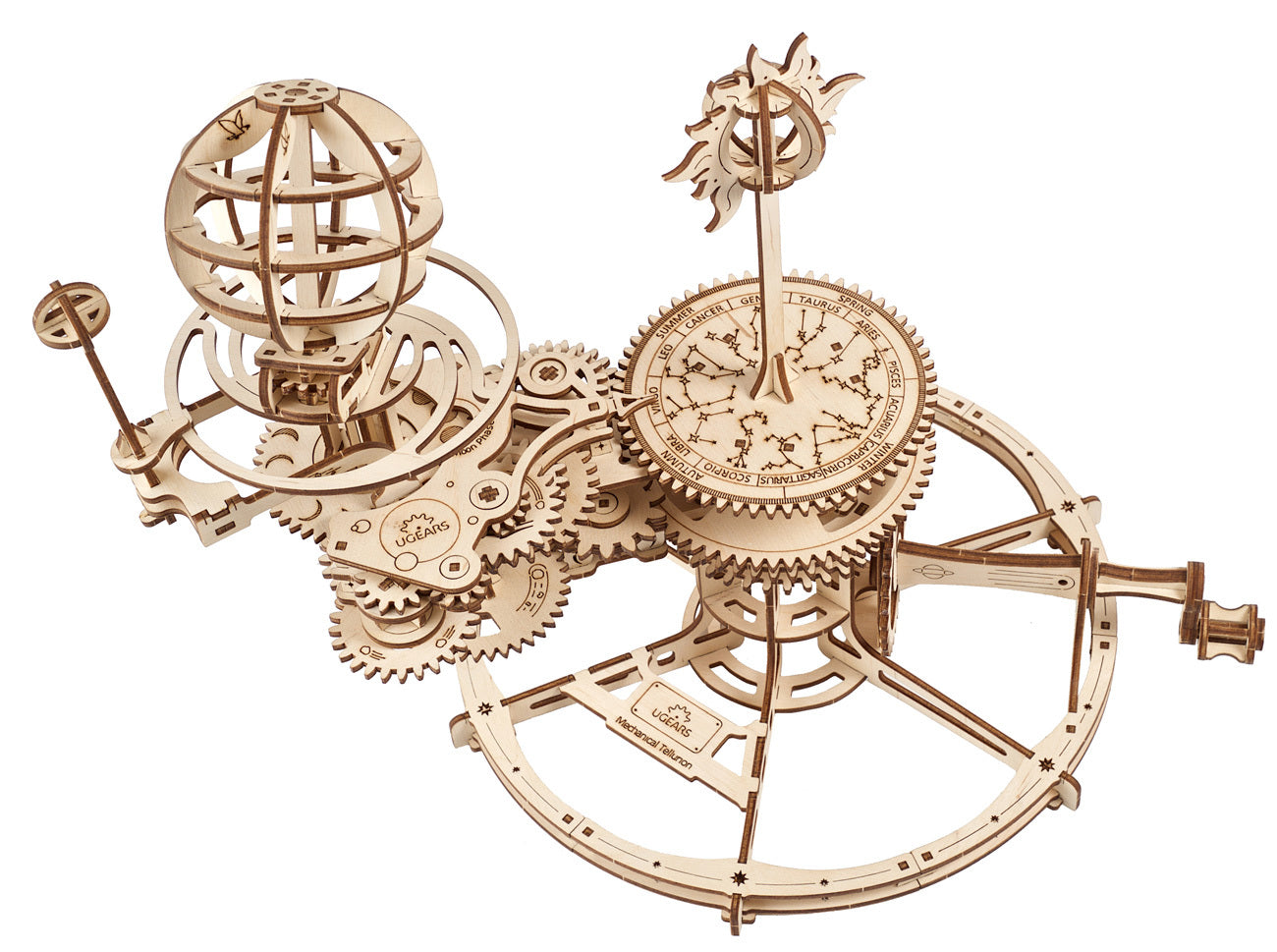 70167-ugears-mechanical-tellurion-mechanical-wooden-3d-puzzle-247pc