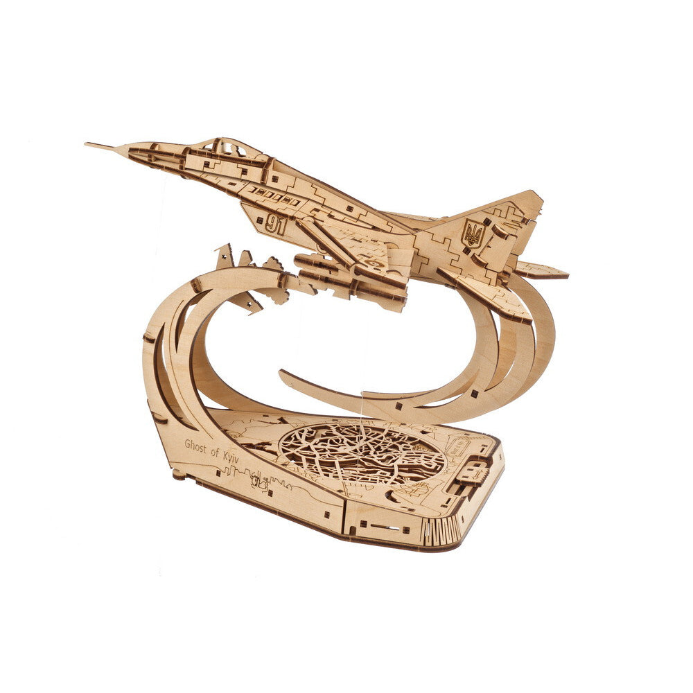 70191-ugears-ghost-of-kyiv-ukrainian-fighter-wooden-3d-puzzle-181pc