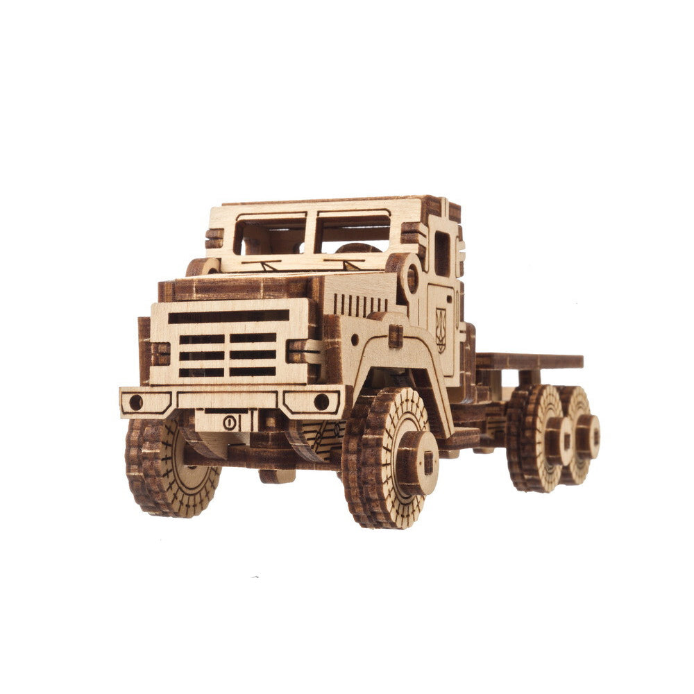 70199-ugears-military-truck-mechanical-diy-wooden-3d-puzzle-91pc