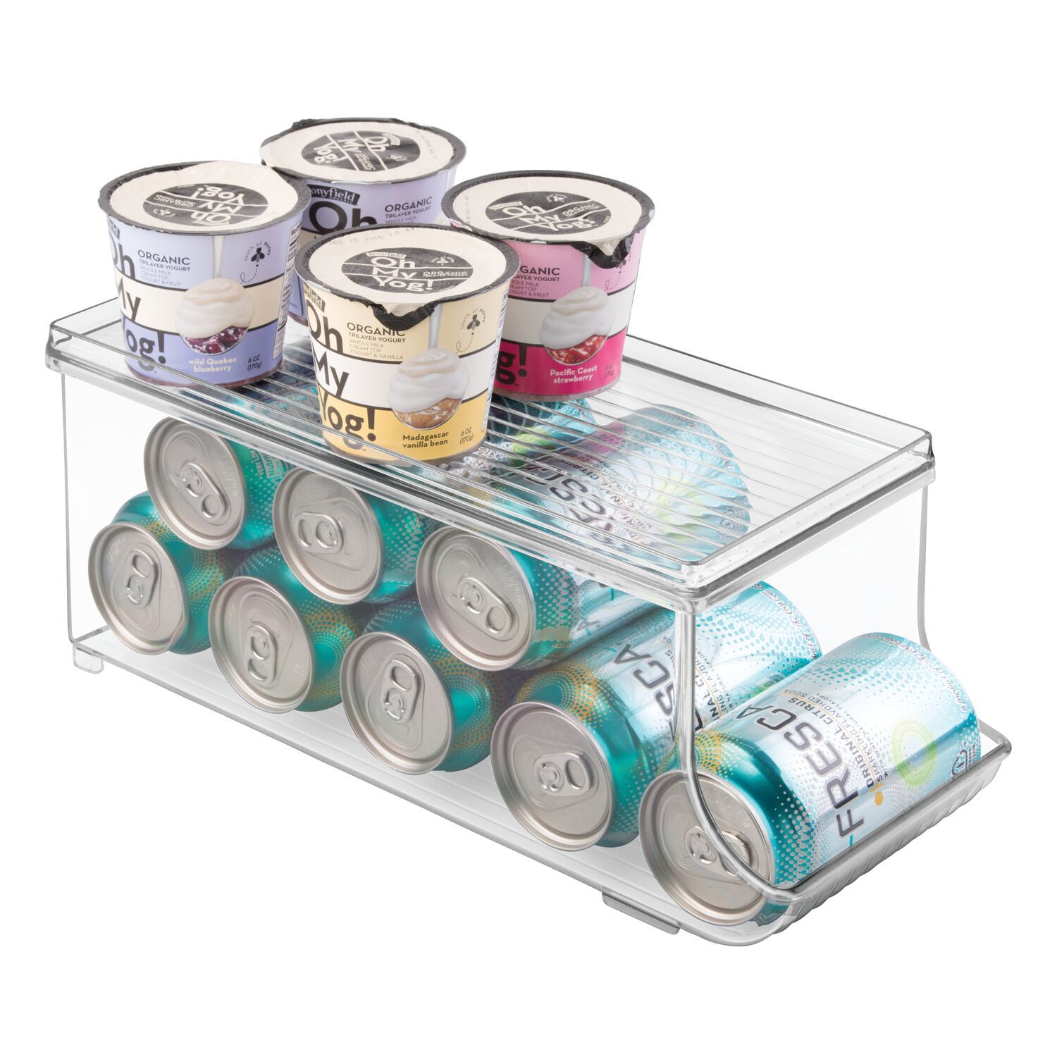 70938-idesign-fridge-binz-35-15x14-73cm-soda-holder-organiser-w-lid-clear