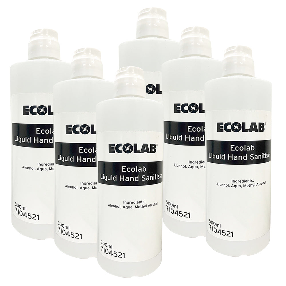 7104521-6pk-500ml-ecolab-liquid-hand-sanitiser-for-cleanlab-n1-auto-dispensing-device