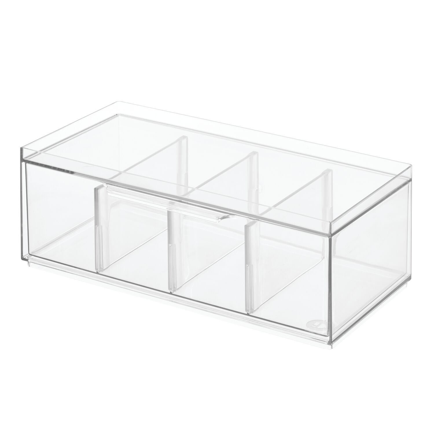 72110-idesign-crisp-31-75x16-51cm-tea-packet-storage-organiser-w-lid-clear