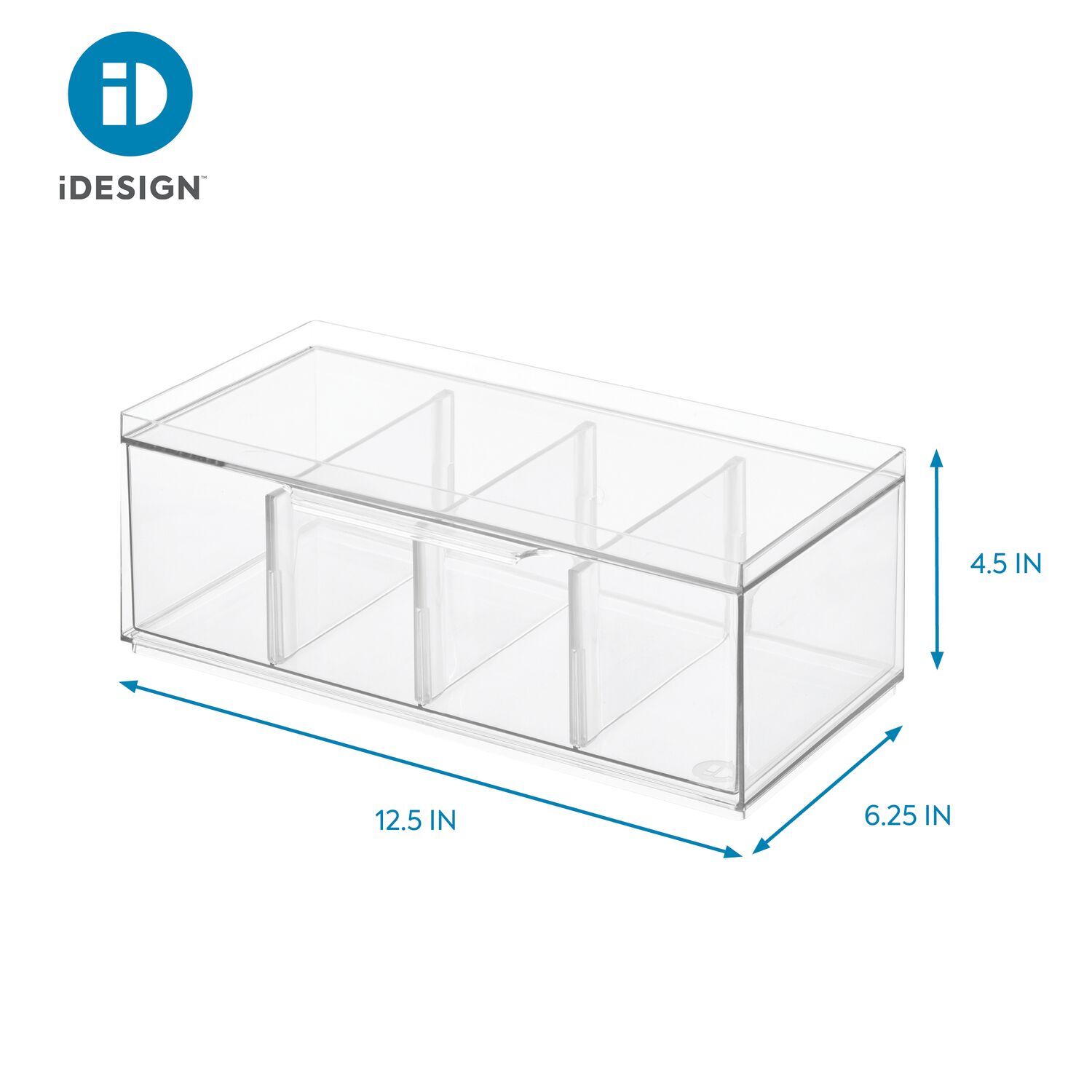72110-idesign-crisp-31-75x16-51cm-tea-packet-storage-organiser-w-lid-clear