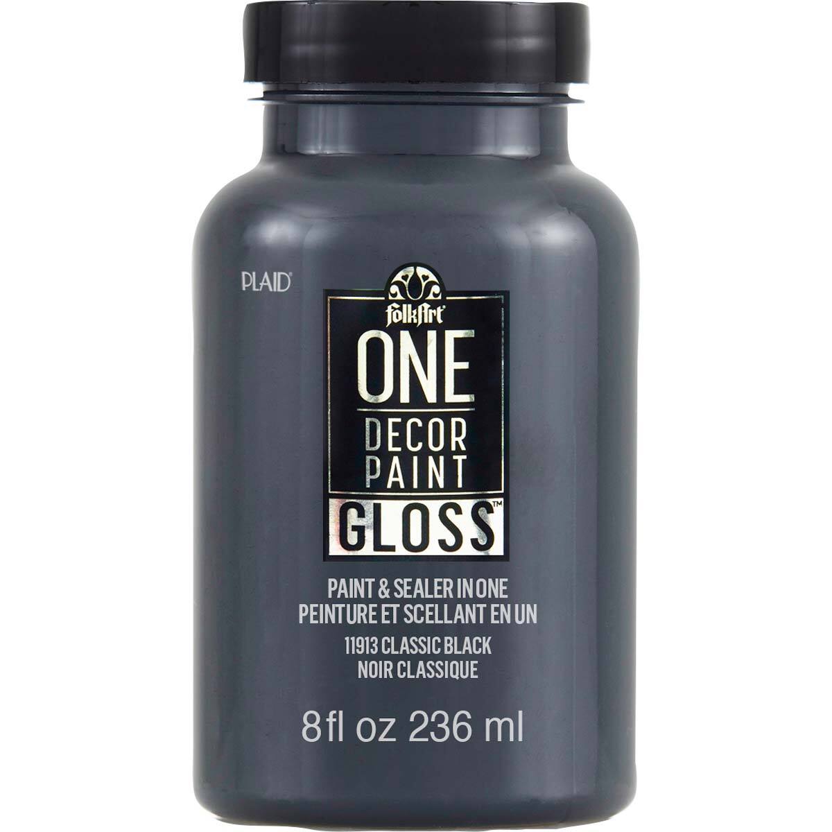 7611913-plaid-folkart-236ml-one-decor-paint-gloss-classic-black