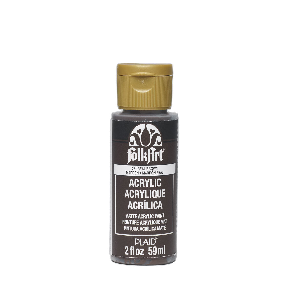 763231-plaid-folkart-premium-59ml-acrylic-paint-matt-finish-real-brown