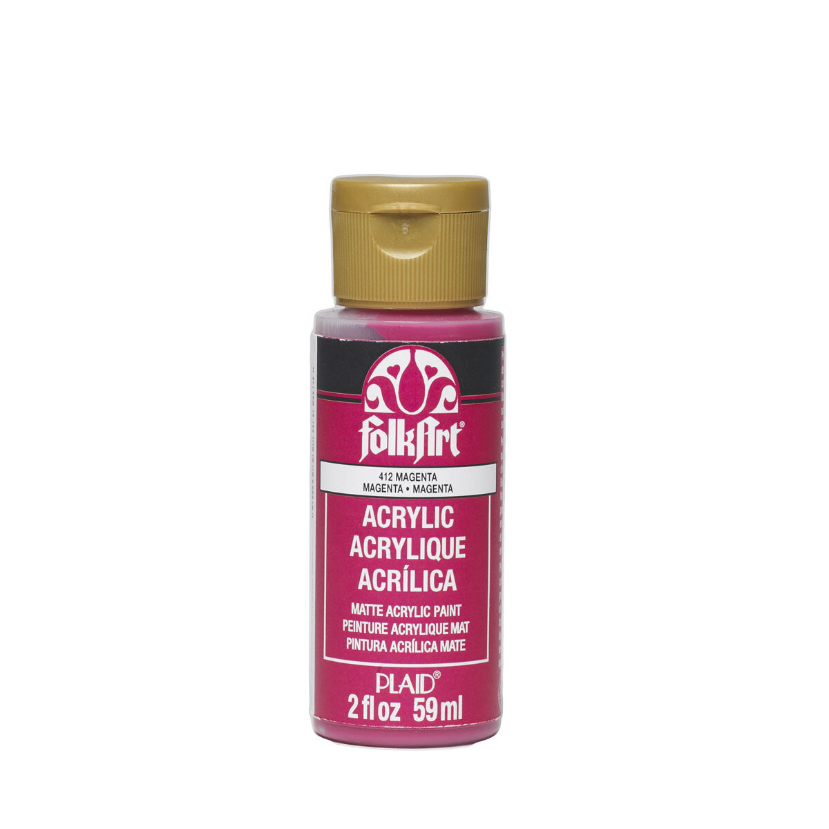 763412-plaid-folkart-premium-59ml-acrylic-paint-matt-finish-magenta