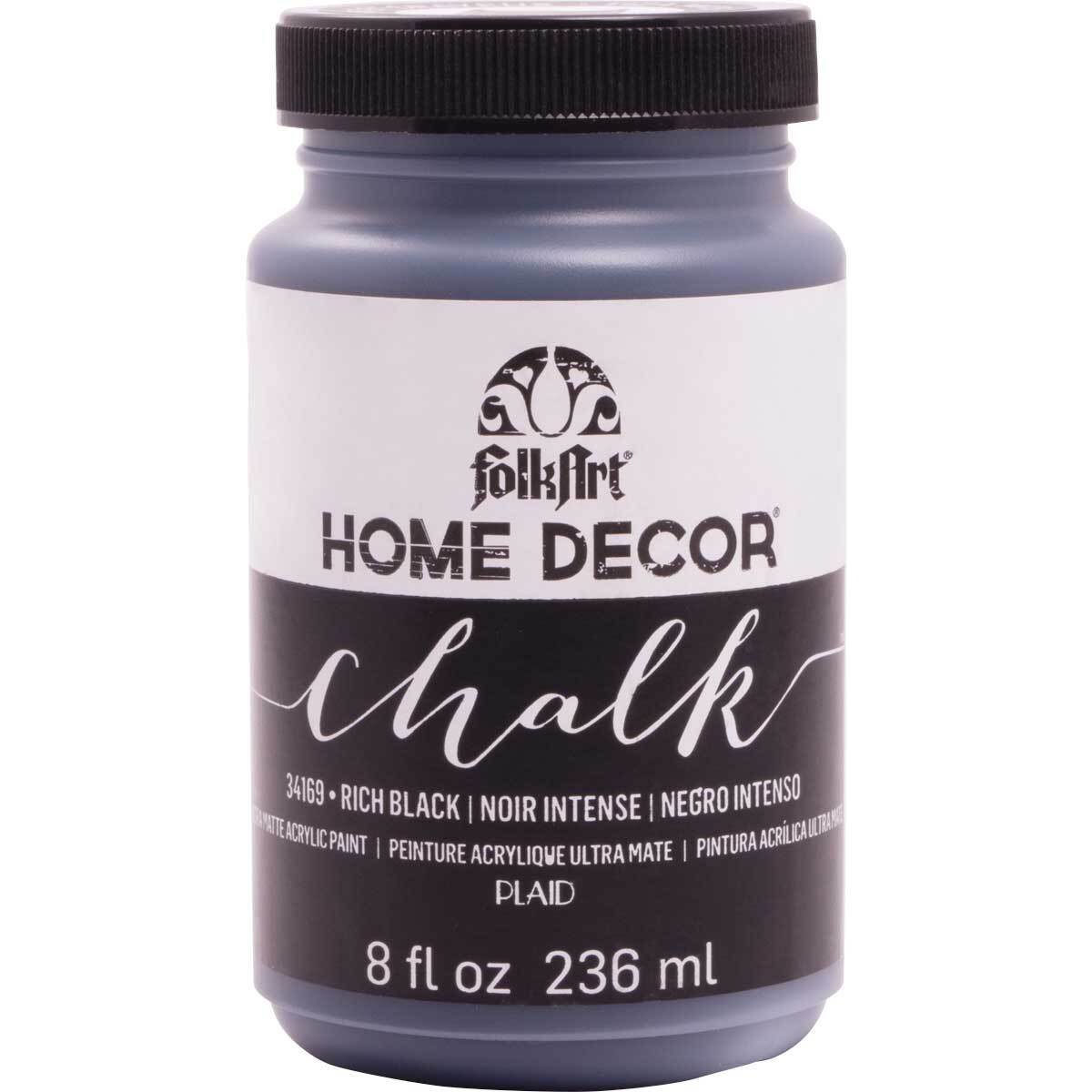 7634169-plaid-folkart-236ml-home-decor-chalk-acrylic-paint-rich-black