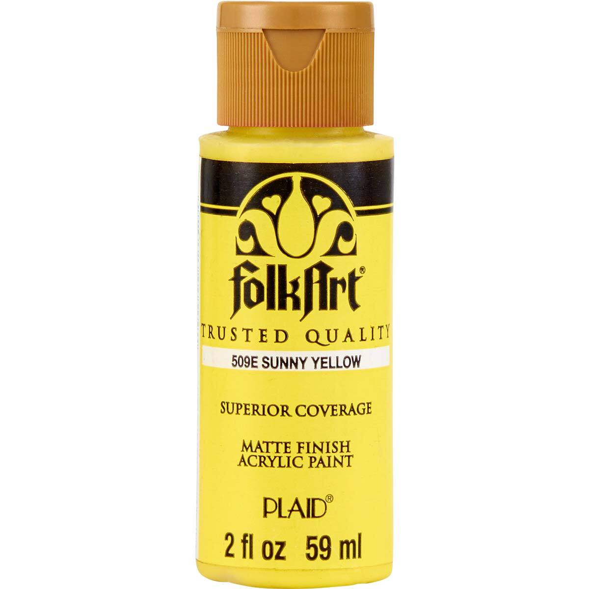 763509-plaid-folkart-premium-59ml-acrylic-paint-matt-finish-sunny-yellow
