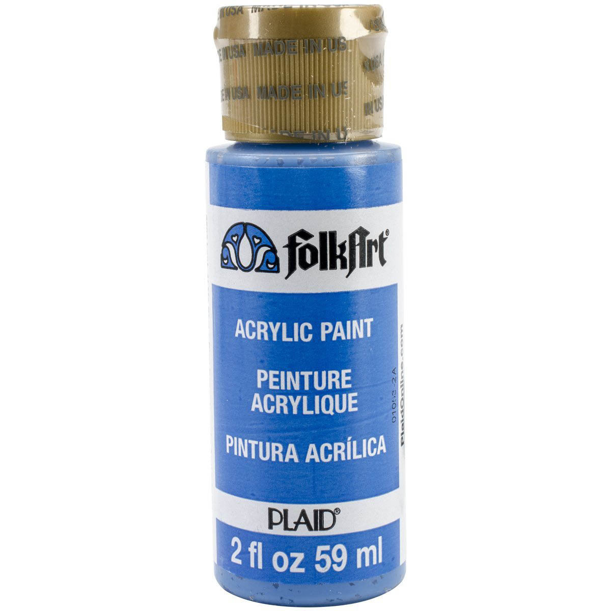 763587-plaid-folkart-premium-59ml-acrylic-paint-matt-finish-look-at-me-blue